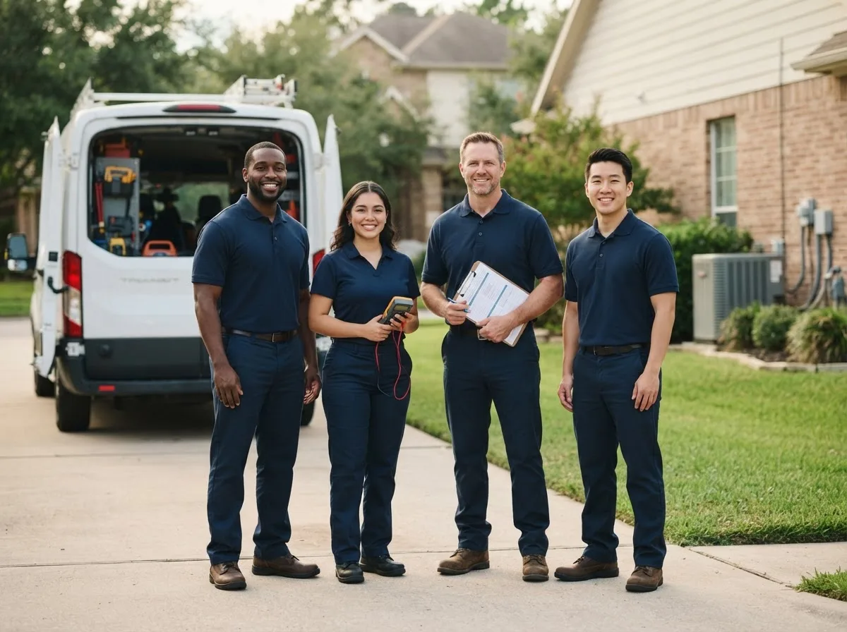 Certified HVAC technician near Sweeny, TX